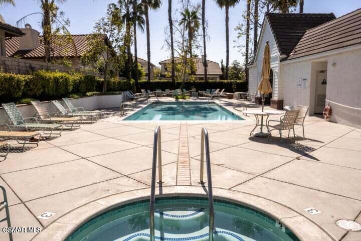 1128 Azalea Way Simi Valley, CA 93065 - Photo 11 of 21 a swimming pool with outdoor seating and yard