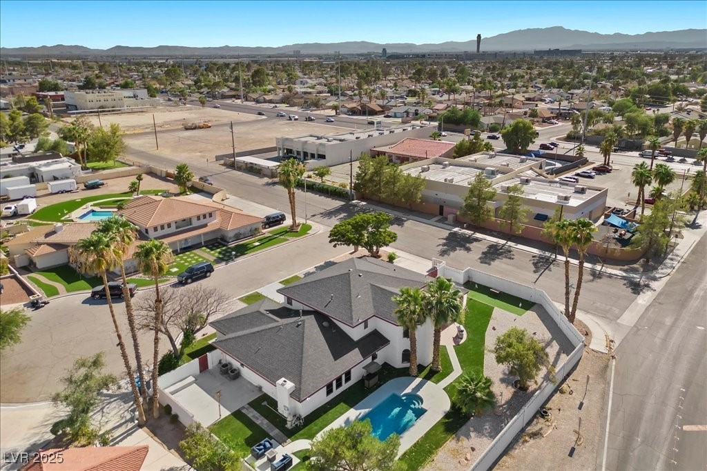 5110 Evaline Street Las Vegas, NV 89120 - Photo 49 of 55 Aerial view of the property.