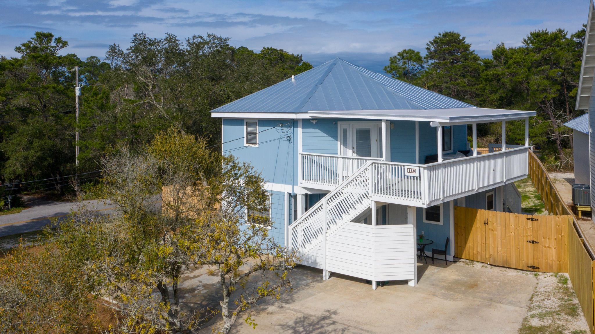 138 Crescent Road Santa Rosa Beach, FL 32459 - Photo 3 of 48 a aerial view of a house with a yard