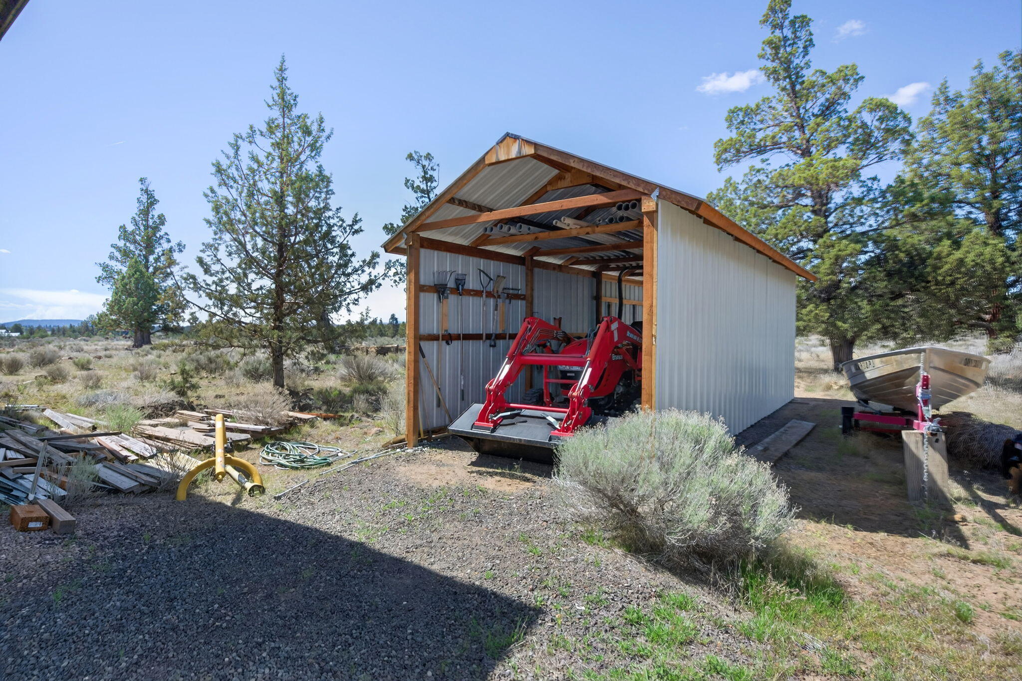 66355 Barr Road Bend, OR 97703 - Photo 50 of 56 a view of outdoor space with garden and entertaining space