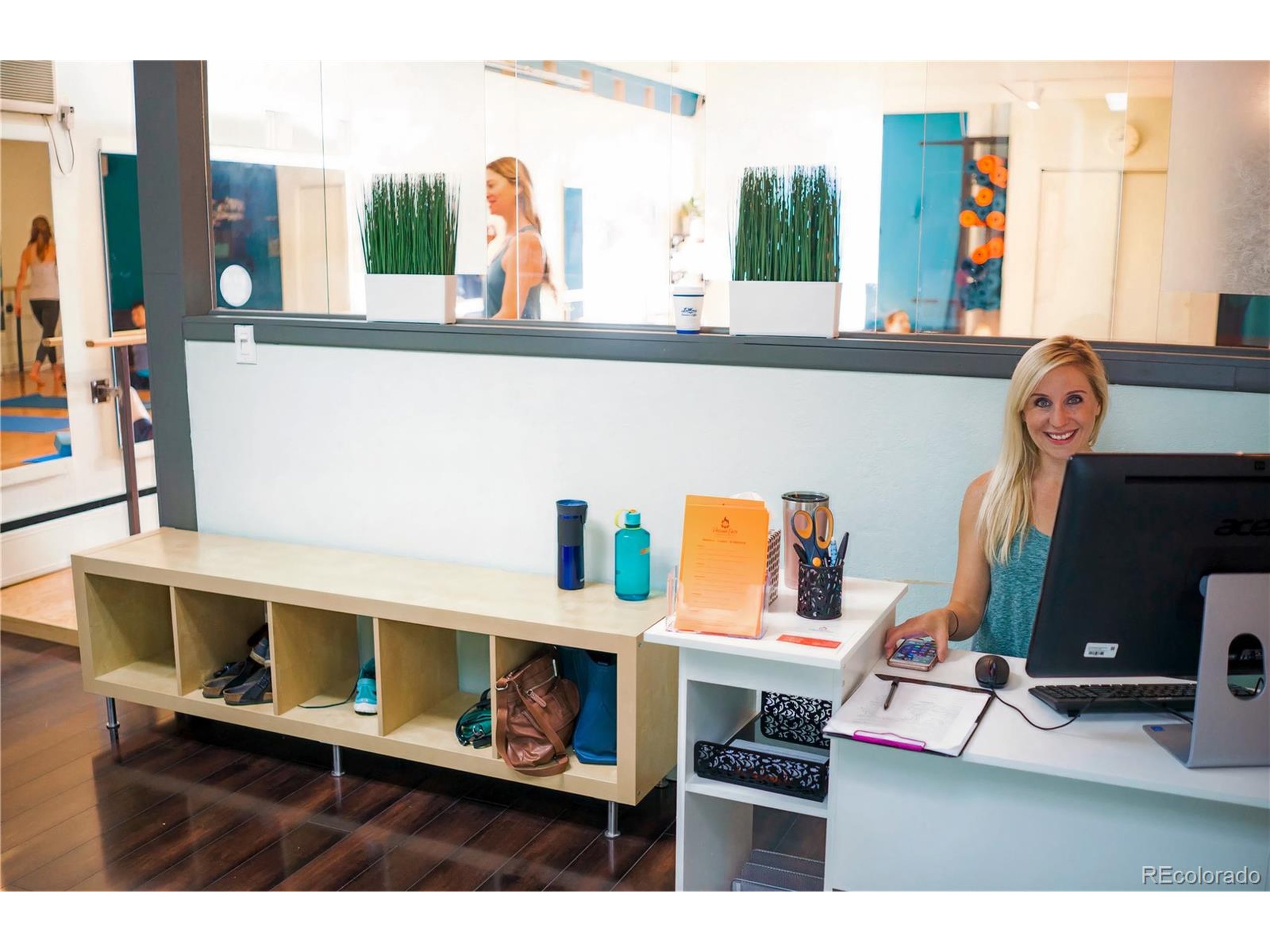 536 Cherokee Street Denver, CO 80204 - Photo 35 of 37 a living room with furniture and a fireplace