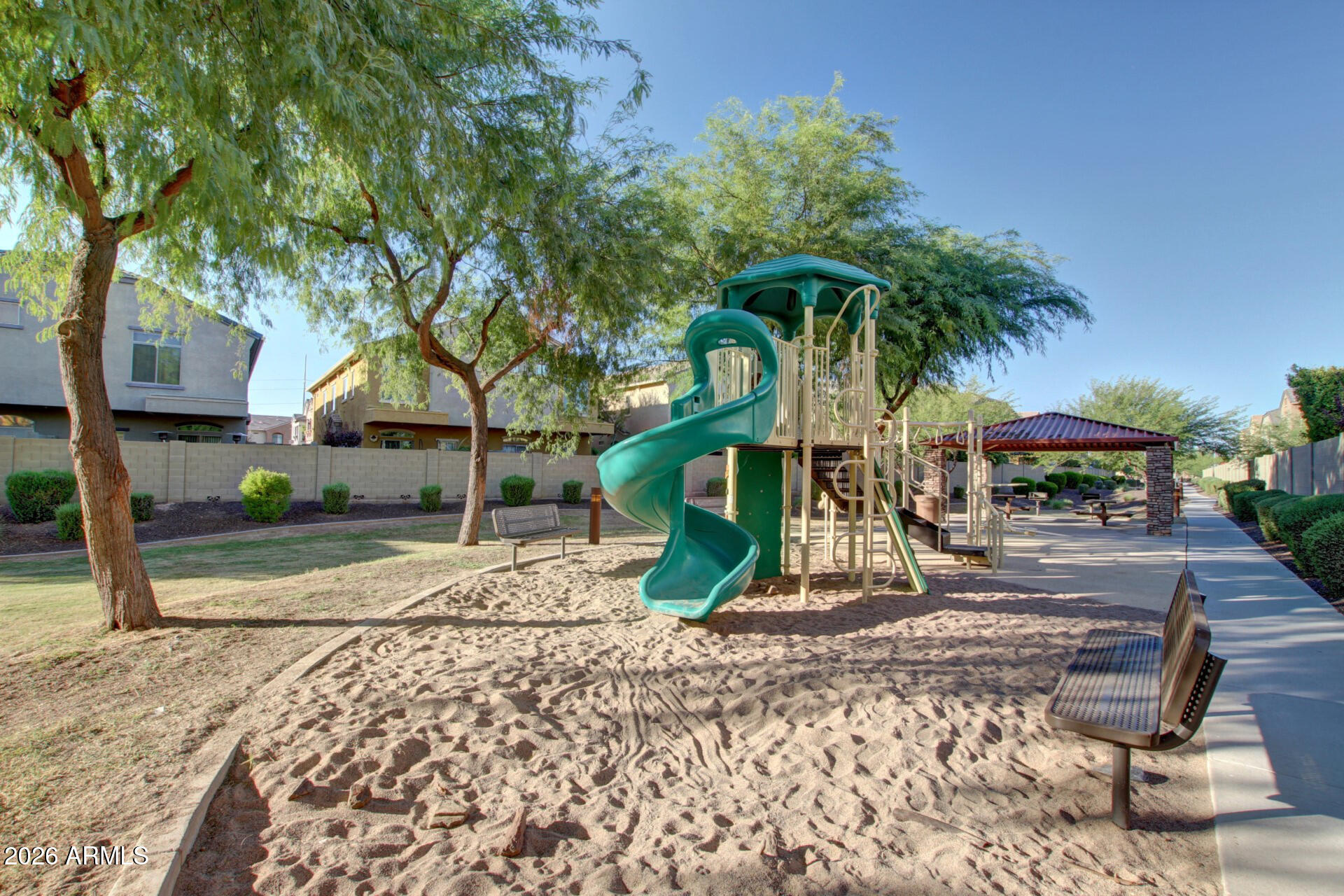 2725 East Mine Creek Road, Unit 1101 Phoenix, AZ 85024 - Photo 41 of 43 a view of outdoor space with trampoline
