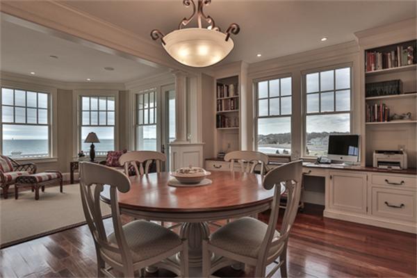 369 Jerusalem Road Cohasset, MA 02025 - Photo 7 of 30 a view of a dining room with furniture and a potted plant