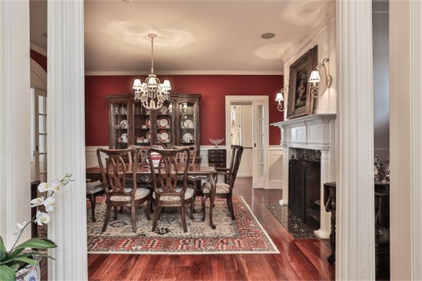 369 Jerusalem Road Cohasset, MA 02025 - Photo 10 of 30 a dining room with furniture a chandelier and wooden floor
