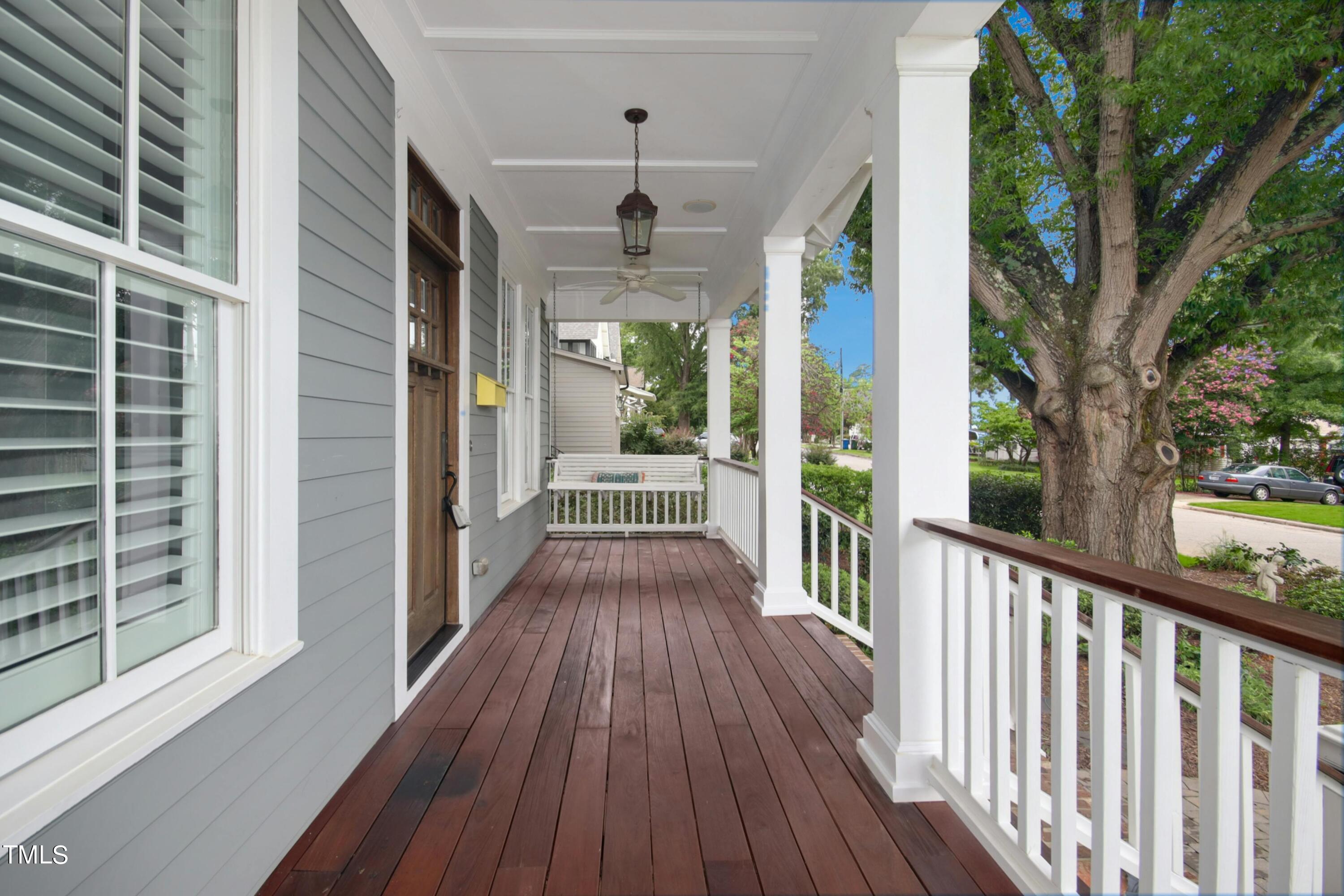 512 Peebles Street Raleigh, NC 27608 - Photo 5 of 45 a view of a house with wooden floor