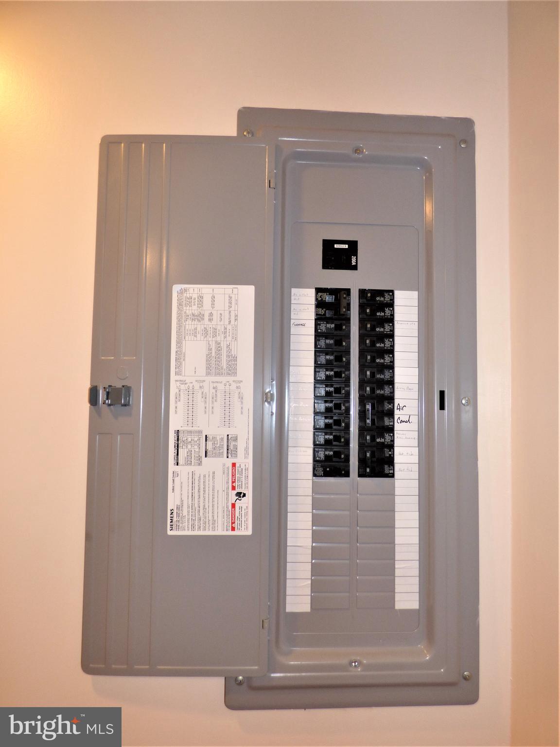 8033 Hammond Road Cheltenham, PA 19012 - Photo 30 of 38 Upgraded 200 amp. Main Electric Service
