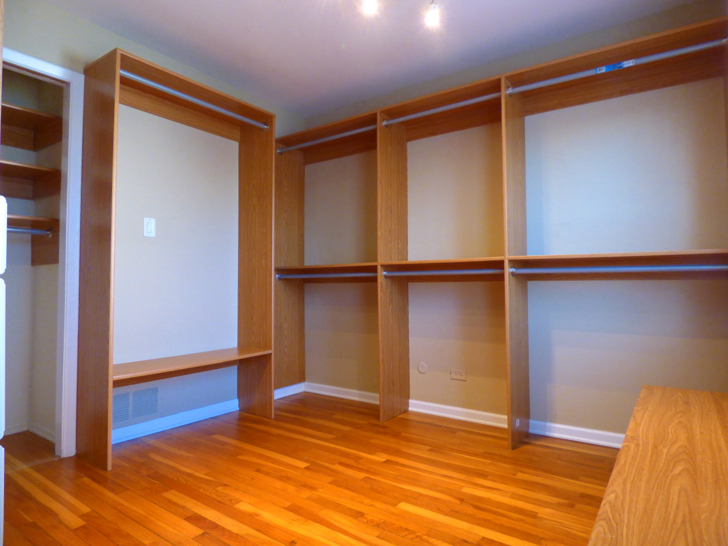 1345 Hassell Drive Hoffman Estates, IL 60169 - Photo 16 of 36 a view of walk in closet with empty racks
