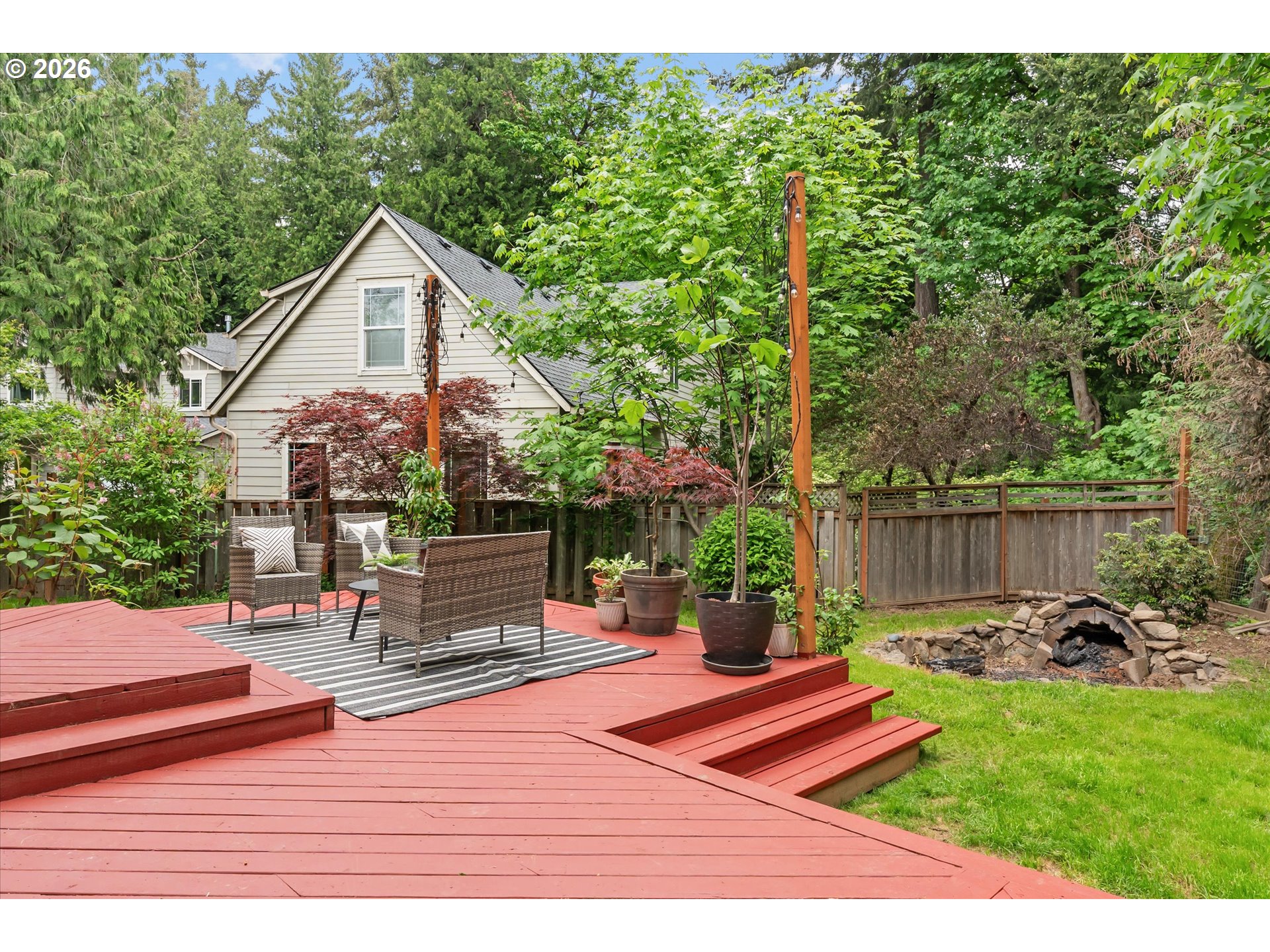 1944 Southwest 20th Court Gresham, OR 97080 - Photo 40 of 48 a view of a backyard with sitting area