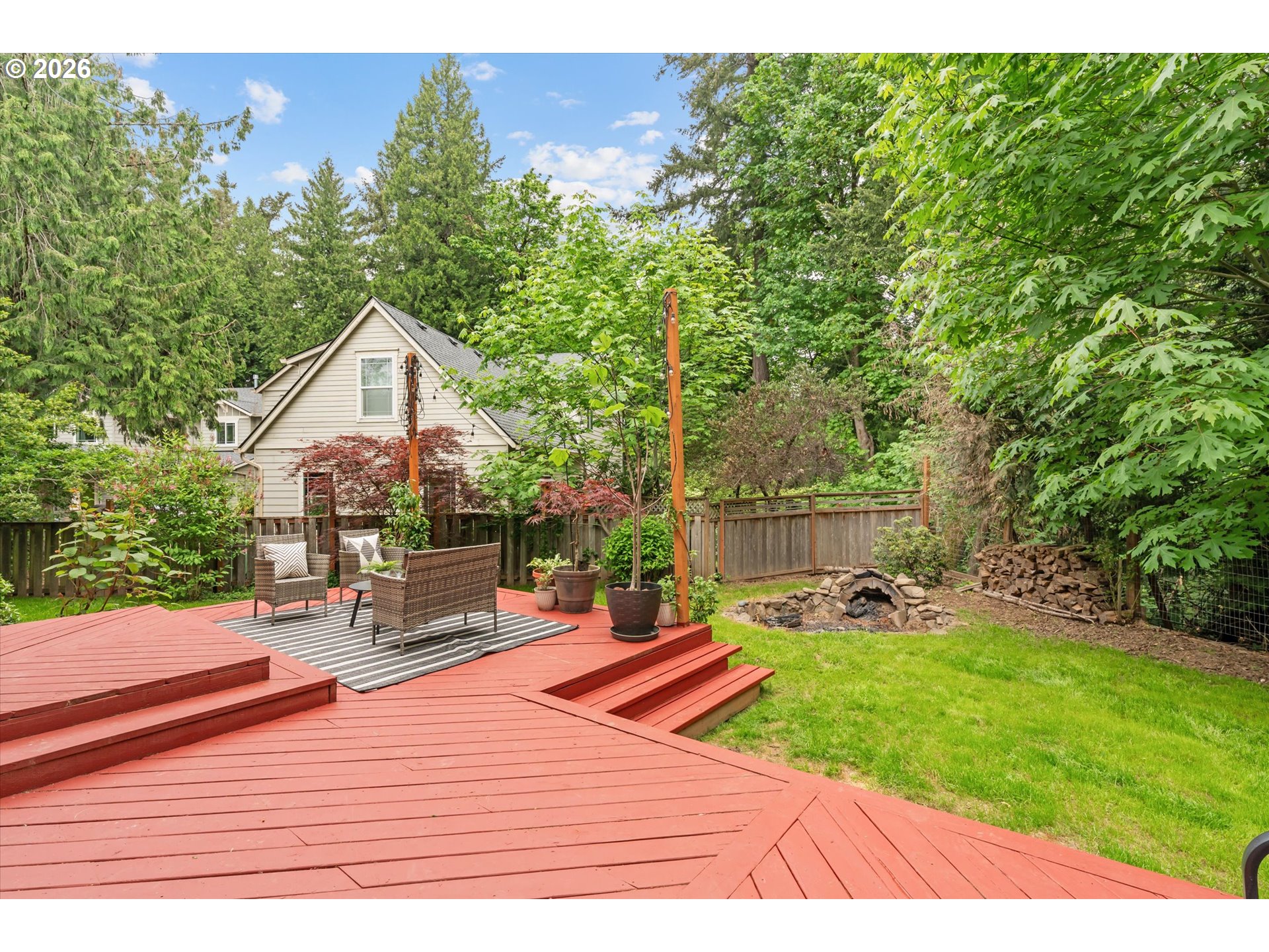 1944 Southwest 20th Court Gresham, OR 97080 - Photo 45 of 48 a view of a backyard with sitting area