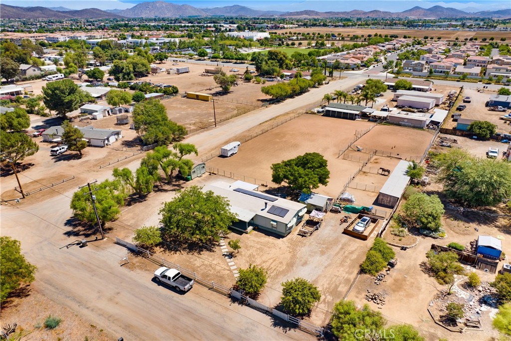30750 Old Windmill Road Menifee, CA 92584 - Photo 16 of 17 an aerial view of residential houses with outdoor space