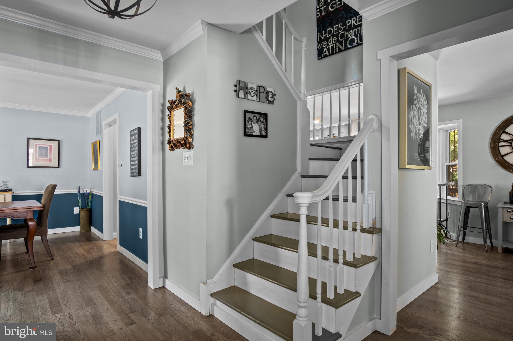 10079 Marshall Pond Road Burke, VA 22015 - Photo 24 of 55 Stairs from main to upper level