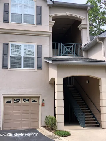 a view of a building with many windows