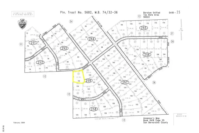 $15,000 | 0 Cabazon Road, Barstow, CA 92311