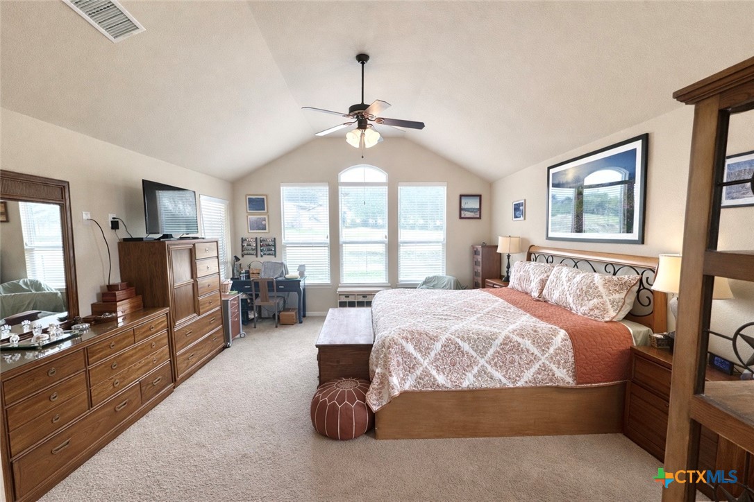 187 Tracks Trail Center Point, TX 78010 - Photo 22 of 41 Primary bedroom
