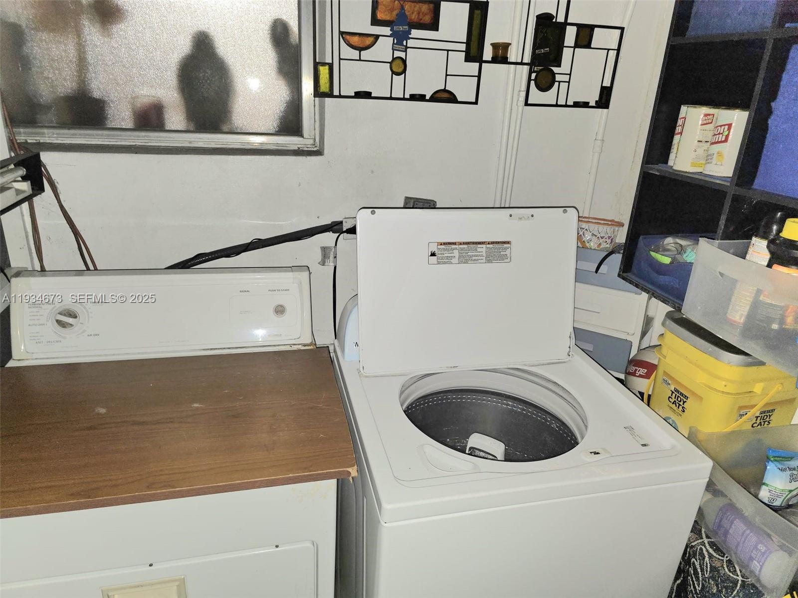 3601 Northwest 102nd Street Miami, FL 33147 - Photo 17 of 19 a utility room with dryer and washer