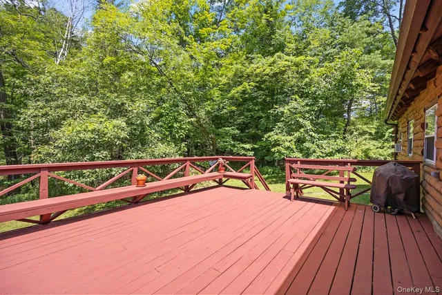 a view of outdoor space with seating area