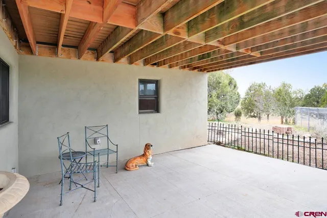 a view of a green field