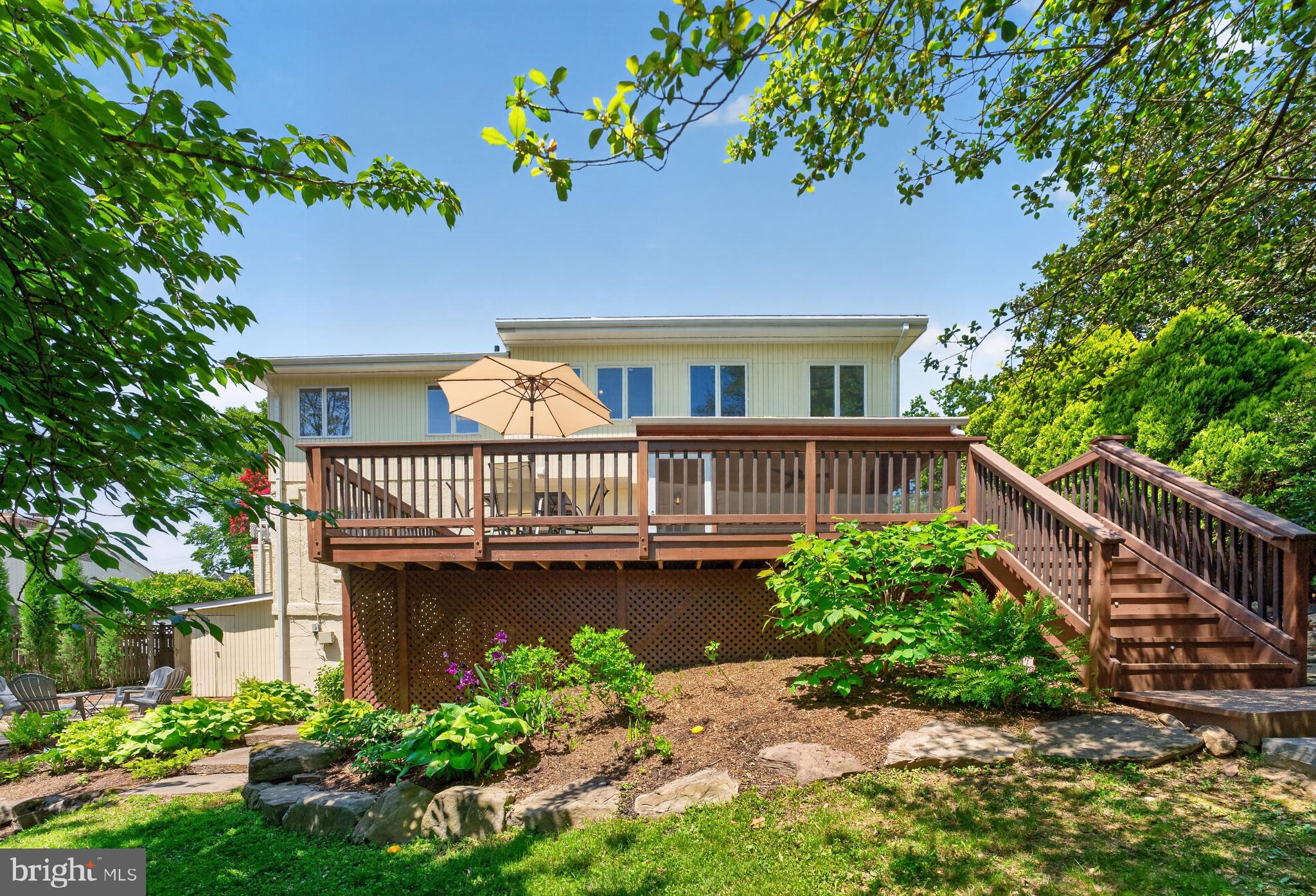 5430 22nd Road North Arlington, VA 22205 - Photo 123 of 135 Elevated Deck with Scenic Views!