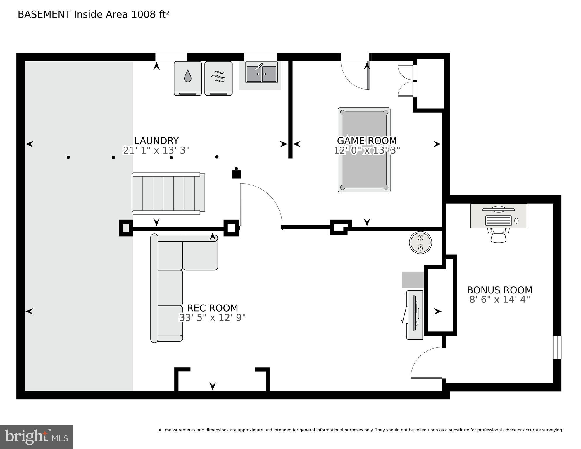 5430 22nd Road North Arlington, VA 22205 - Photo 135 of 135 Floor Plan - Lower Level of the Home