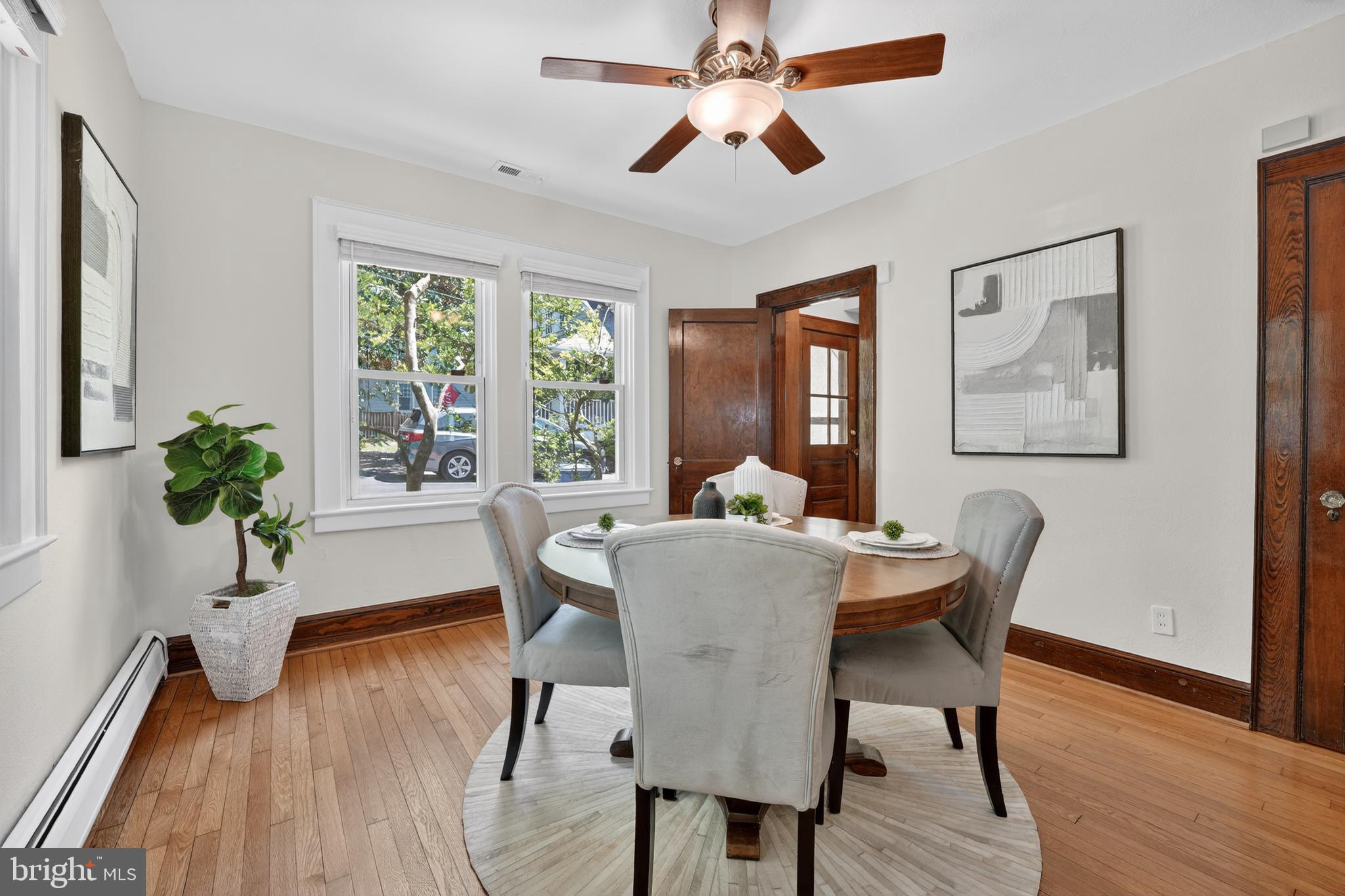 5430 22nd Road North Arlington, VA 22205 - Photo 31 of 135 Dining Rm Boasts Gorgeous Hardwoods & Sunny Views!
