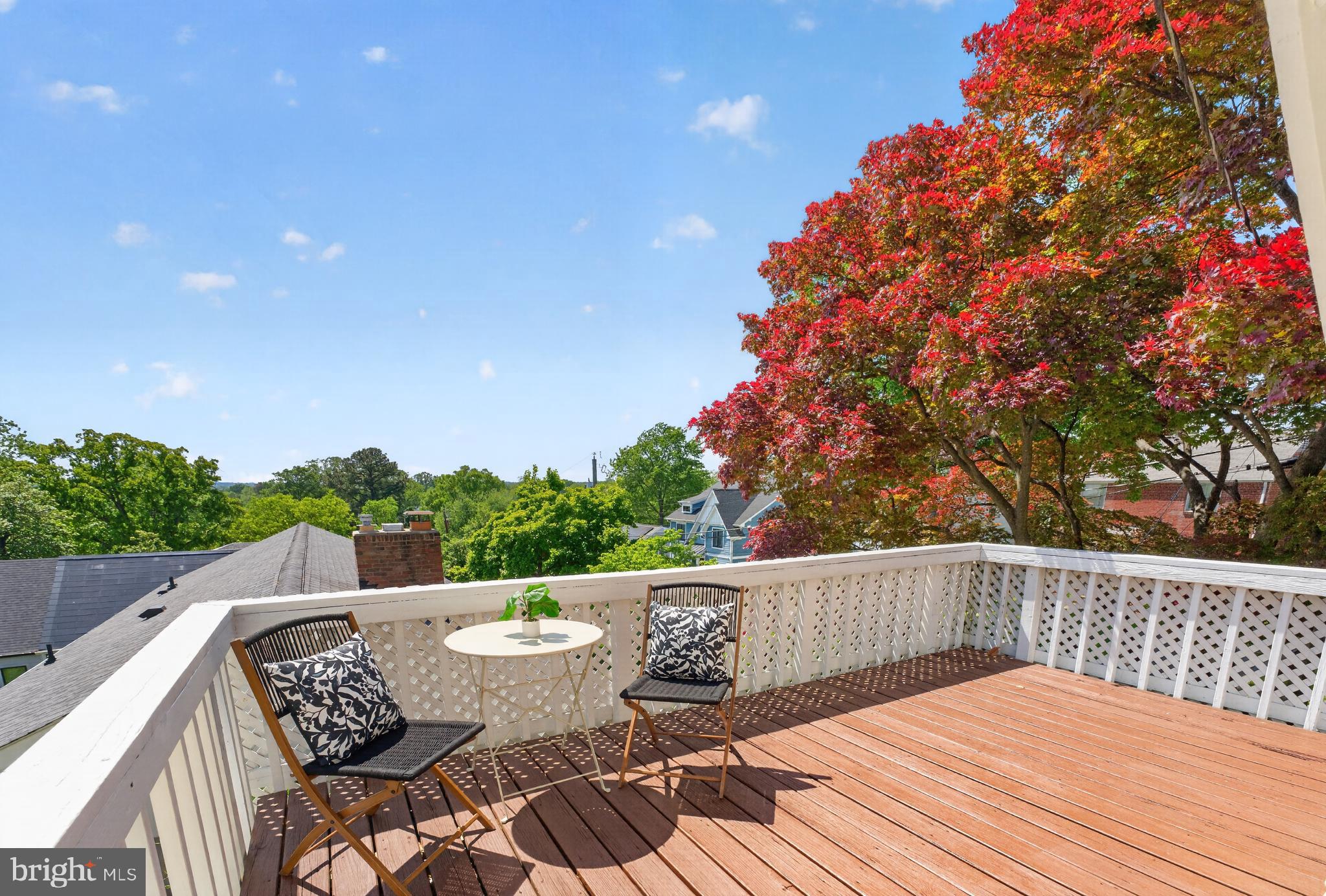 5430 22nd Road North Arlington, VA 22205 - Photo 64 of 135 Upper Balcony - Relax, Sip, and Take in the Views!