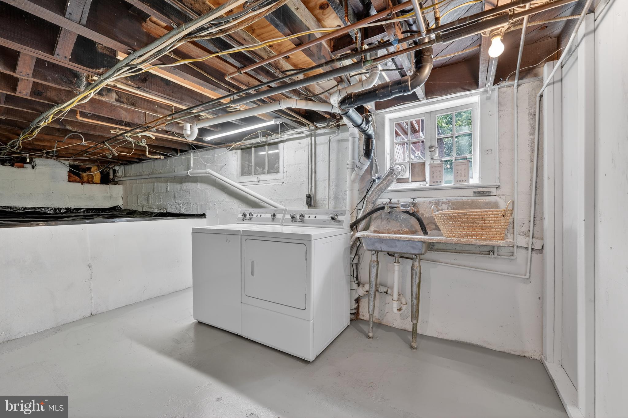 5430 22nd Road North Arlington, VA 22205 - Photo 99 of 135 Dedicated Basement Laundry Area!