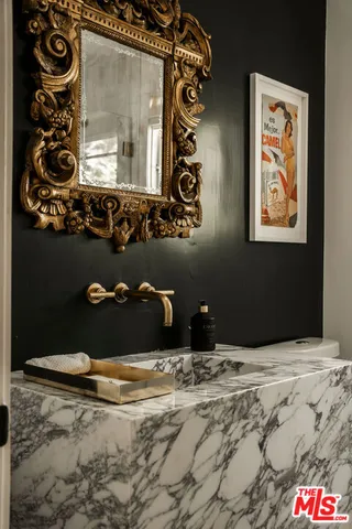 a view of a wooden door