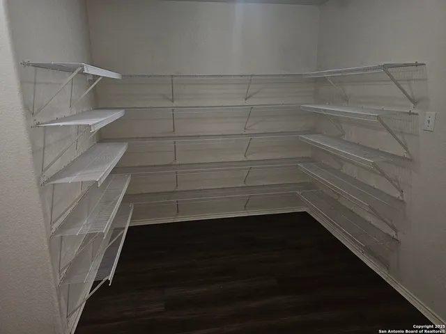 a view of walk in closet