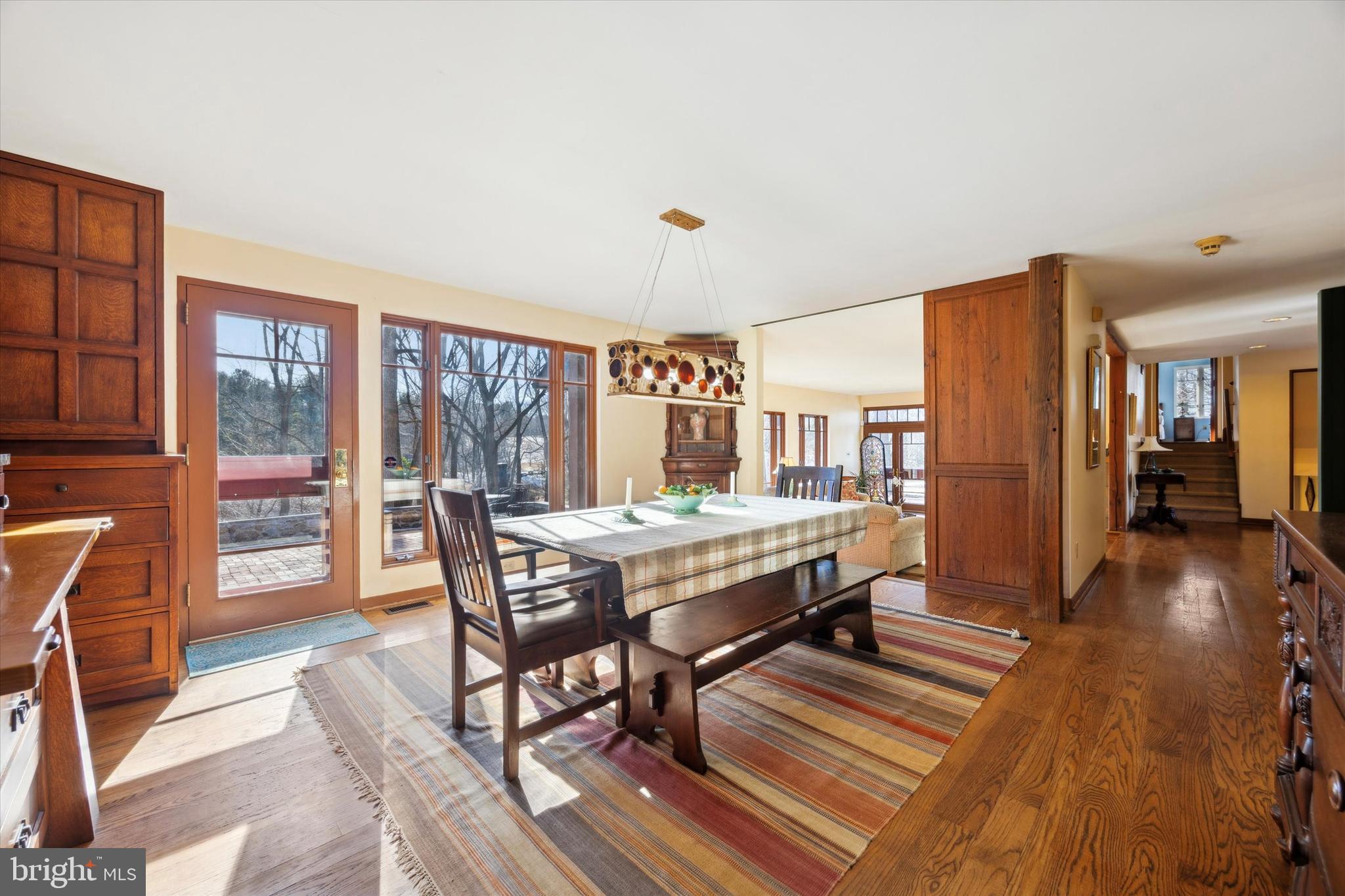 1991 Swedesford Road Malvern, PA 19355 - Photo 19 of 67 a dining room with wooden floor and window
