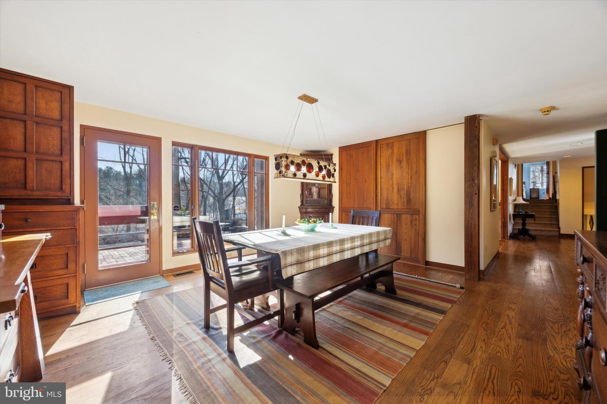 1991 Swedesford Road Malvern, PA 19355 - Photo 20 of 67 a dining room with furniture window and wooden floor
