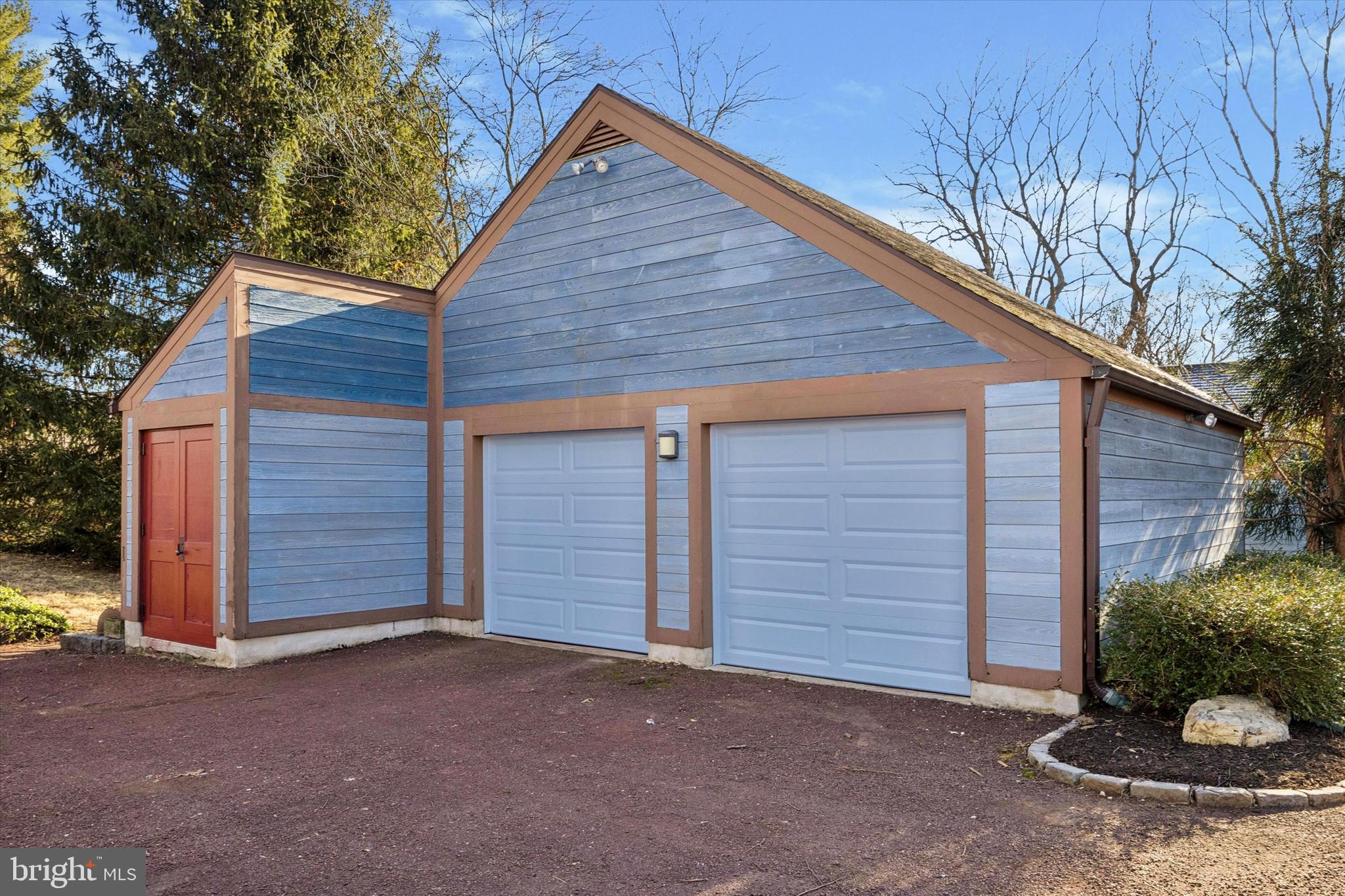 1991 Swedesford Road Malvern, PA 19355 - Photo 56 of 67 Oversize 2-car garage with attached shed/workroom