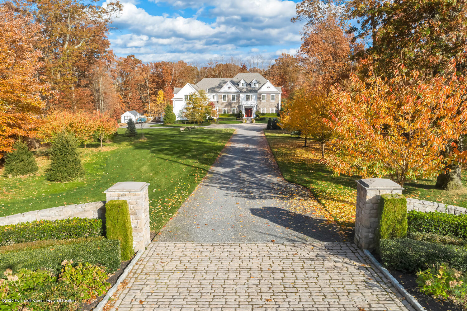 280 Portland Road Atlantic Highlands, NJ 07716 - Photo 2 of 74 a view of a park with large trees