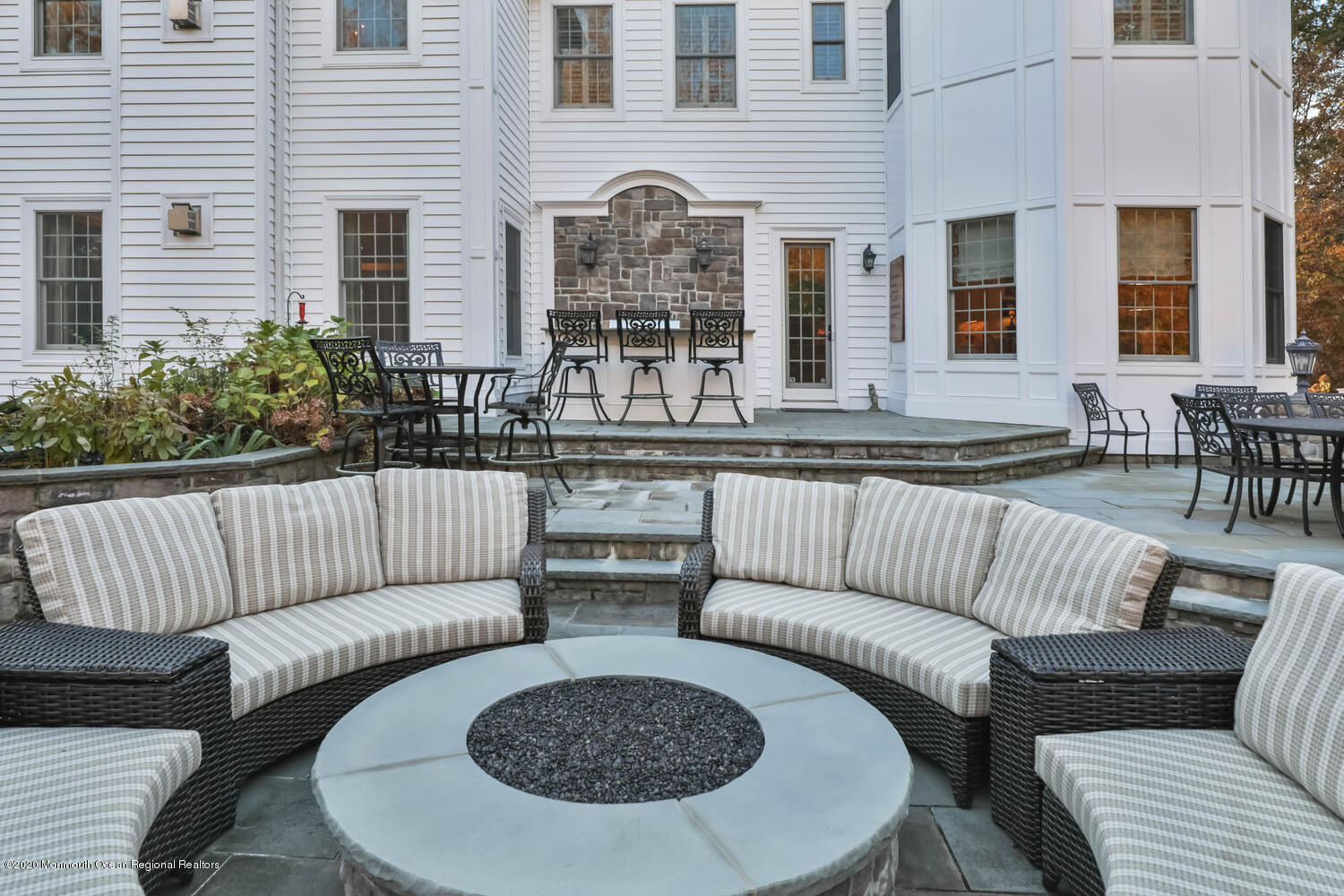 280 Portland Road Atlantic Highlands, NJ 07716 - Photo 61 of 74 a view of a patio with couches chairs and wooden floor