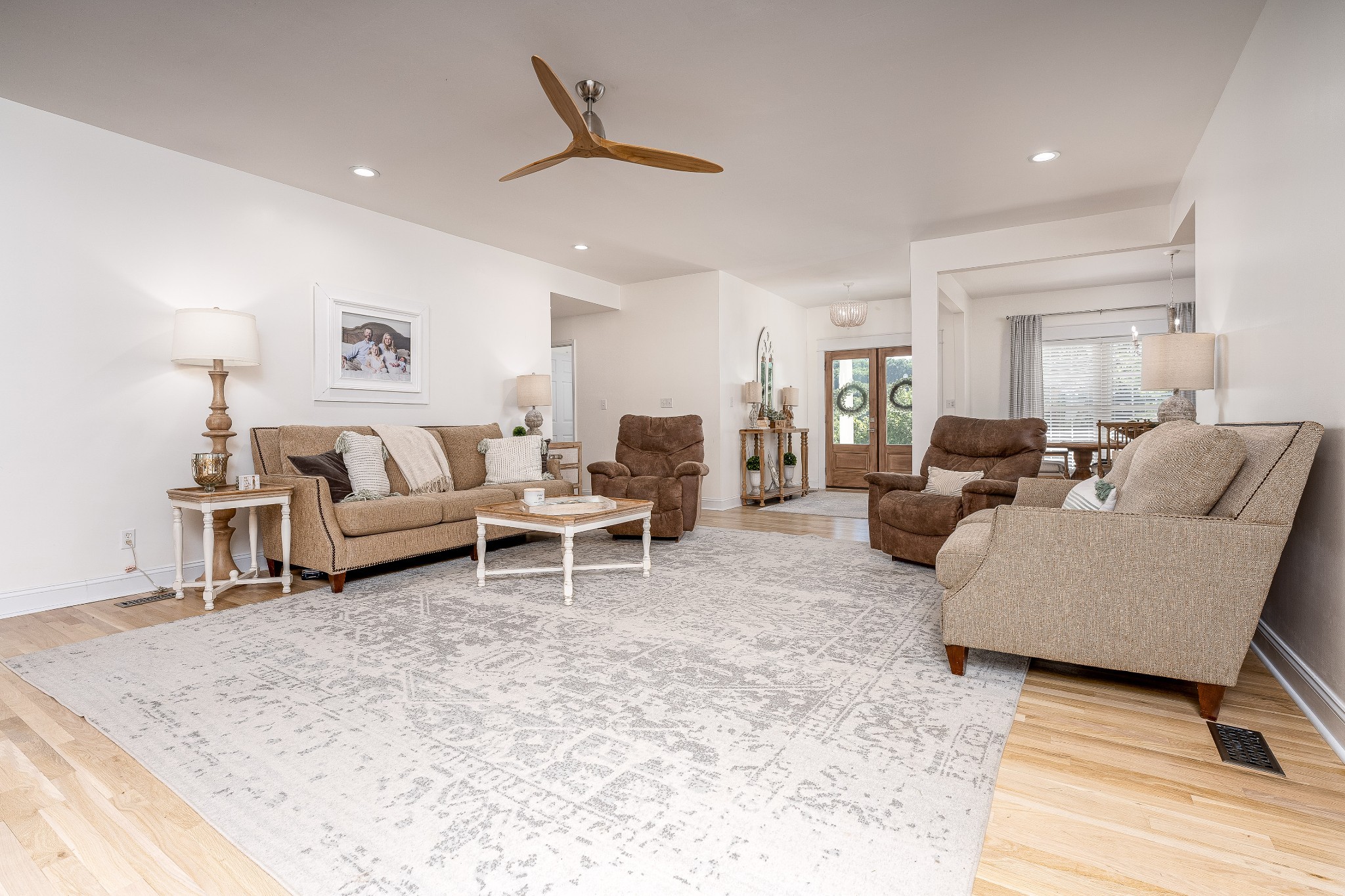 4901 Toll Dugger Road Culleoka, TN 38451 - Photo 19 of 68 a living room with furniture and a wooden floor