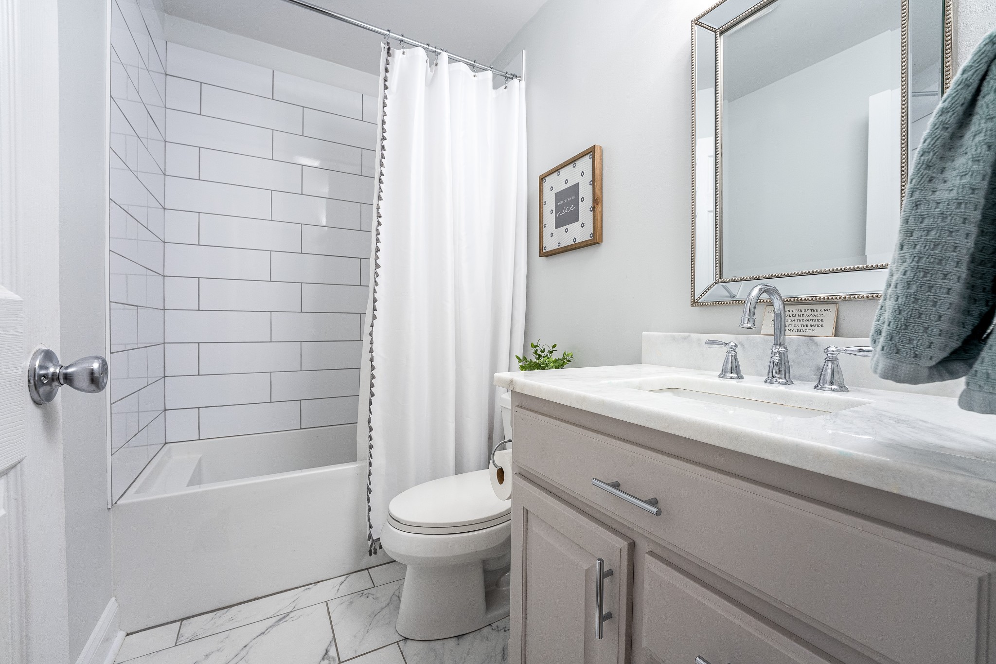 4901 Toll Dugger Road Culleoka, TN 38451 - Photo 33 of 68 a bathroom with a sink toilet and shower