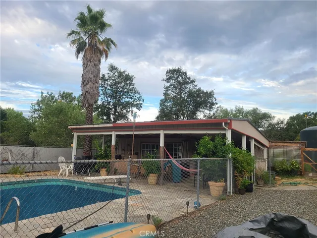 a room with cabinets and window