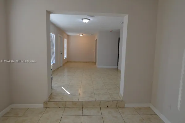 a view of a hallway