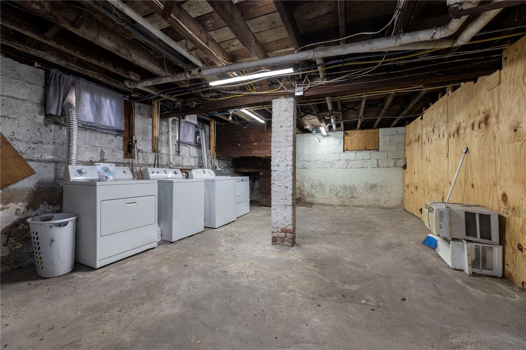 68 Radcliffe Avenue Providence, RI 02908 - Photo 39 of 49 SEPARATE LAUNDRY IN BASEMENT