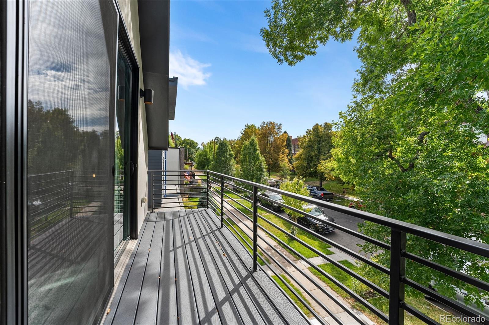 3644 Quivas Street, Unit 2 Denver, CO 80211 - Photo 38 of 49 a view of balcony and deck