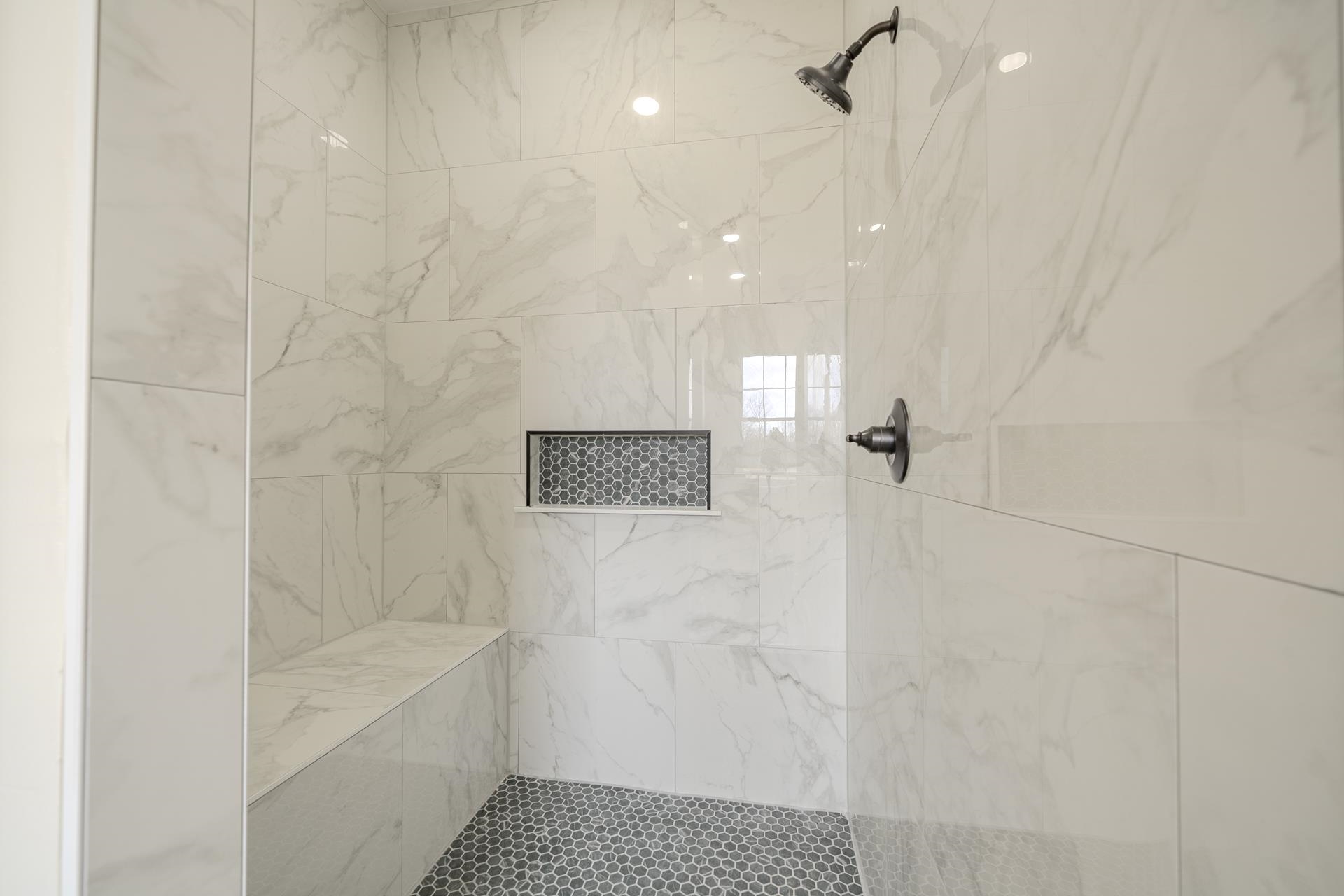 1030 Robbins Road Collinwood, TN 38450 - Photo 19 of 40 Bathroom featuring a marble finish shower