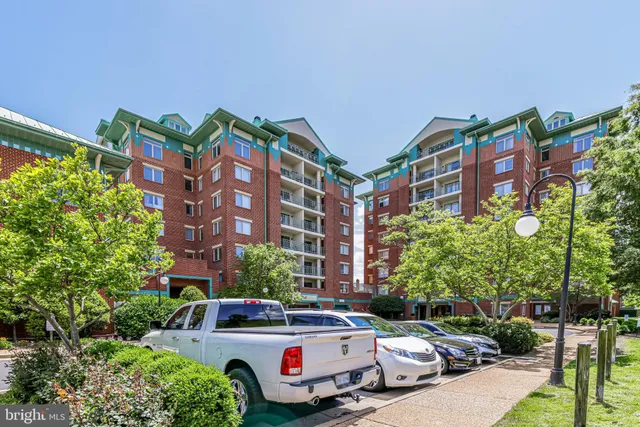 a cars parked in front of a building