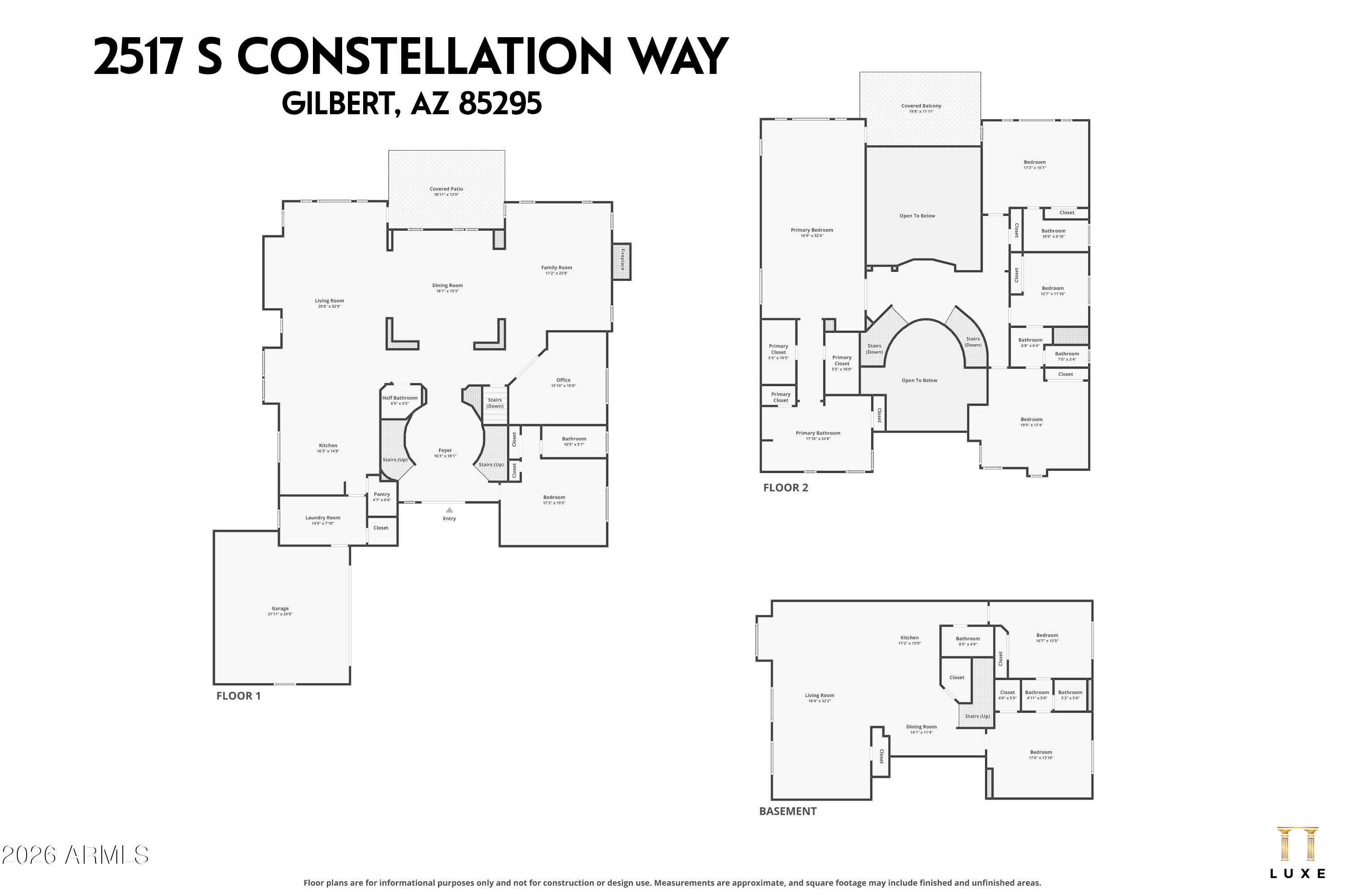2517 South Constellation Way Gilbert, AZ 85295 - Photo 102 of 104