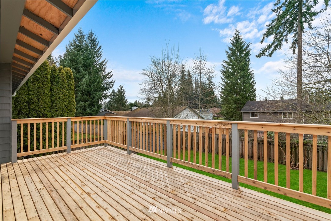 2624 166th Street Southeast Bothell, WA 98012 - Photo 11 of 29 a view of wooden deck