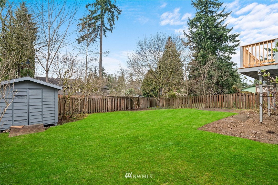 2624 166th Street Southeast Bothell, WA 98012 - Photo 28 of 29 a view of a backyard with a garden