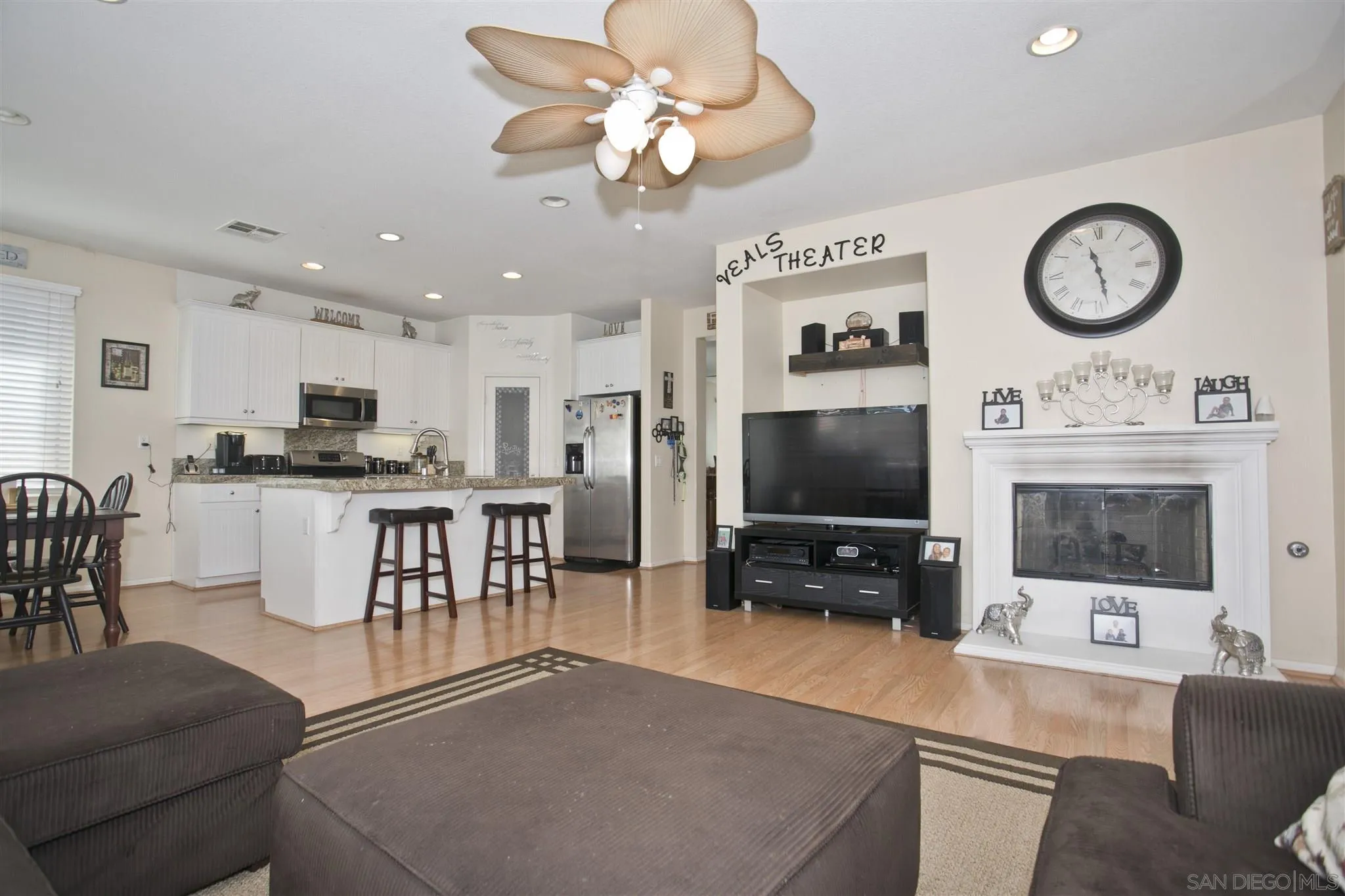 4660 Duskywing Road Hemet, CA 92545 - Photo 6 of 29 a living room with furniture and a flat screen tv