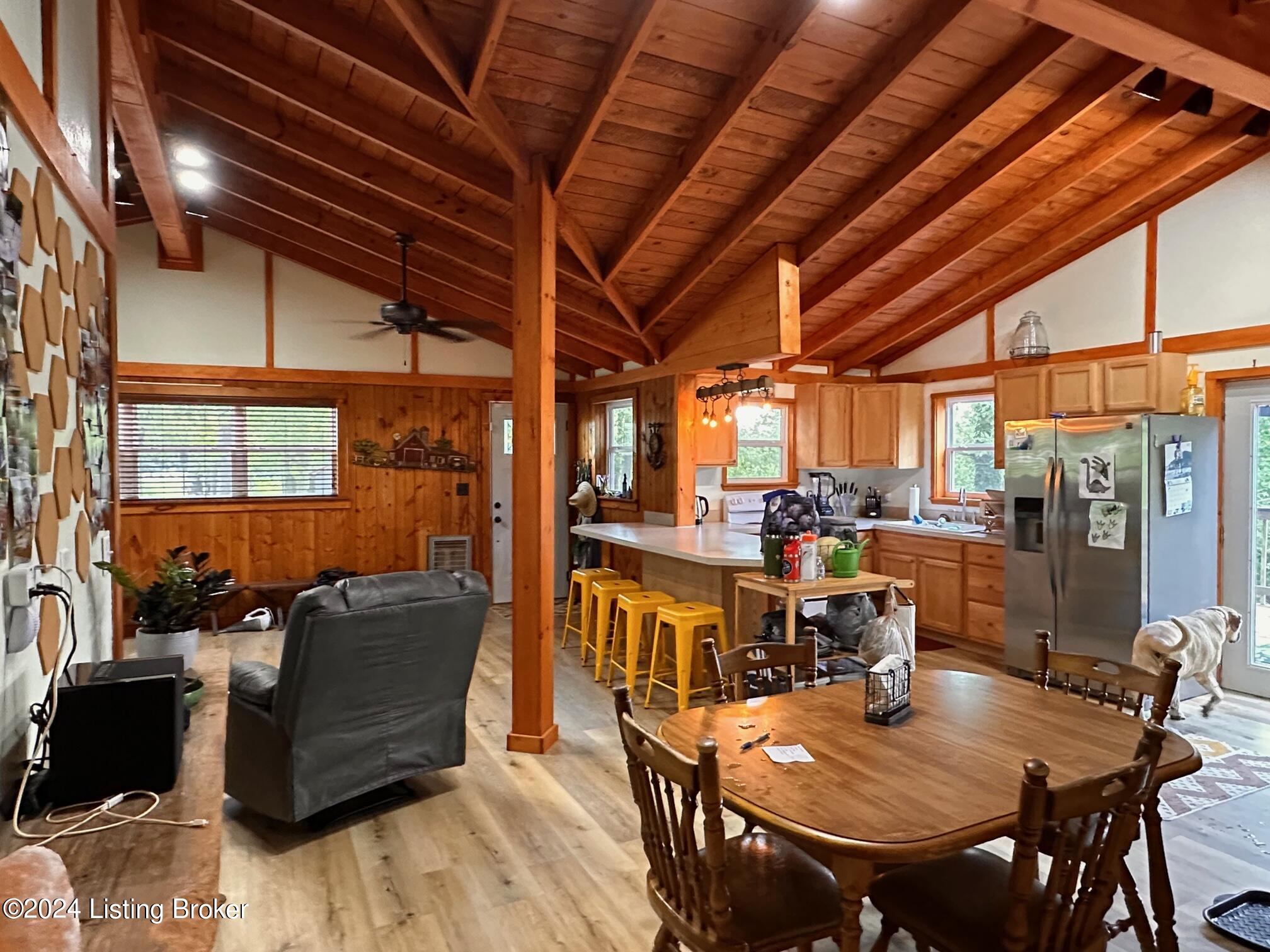 2968 Peter Cave Road Leitchfield, KY 42754 - Photo 13 of 47 Dining Room and Kitchen