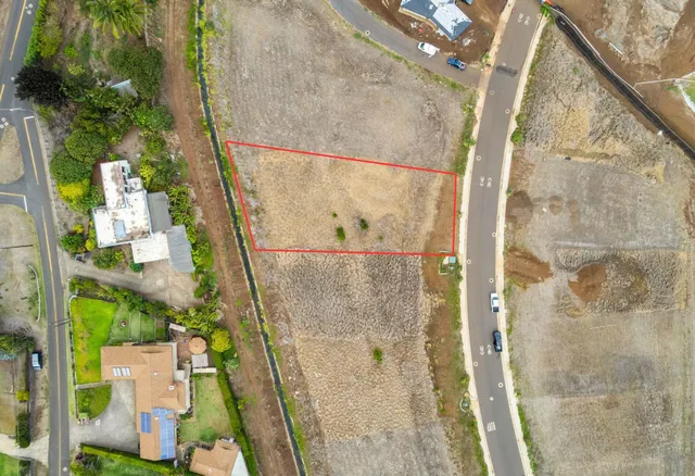 a view of a lake with mountain