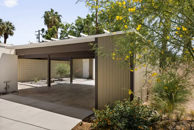 a view of a outdoor seating area