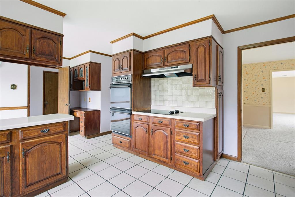 220 Green Ridge Drive Double Oak, TX 75077 - Photo 10 of 25 Cabinets for storage and plenty of counter space for prep work