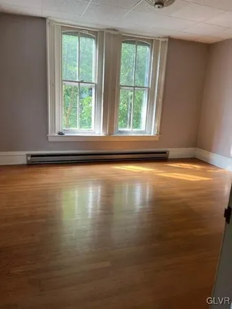a view of a room with window